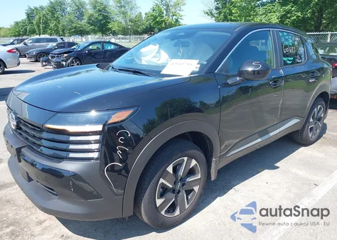 2025 Nissan Kicks Sv Intelligent Awd z USA, uszkodzony, nr VIN 3N8AP6CB3SL321721